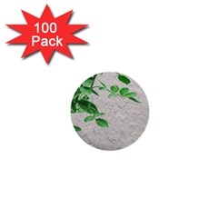 Plants Over Wall 1  Mini Buttons (100 Pack)  by dflcprints