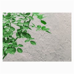 Plants Over Wall Large Glasses Cloth (2-side) by dflcprints