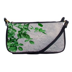 Plants Over Wall Shoulder Clutch Bags by dflcprints