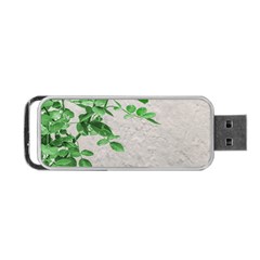 Plants Over Wall Portable Usb Flash (one Side) by dflcprints