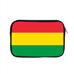 Rasta Colors Red Yellow Gld Green Stripes Pattern Ethiopia Apple Macbook Pro 15  Zipper Case by yoursparklingshop