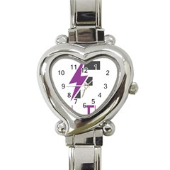 Original Logos 2017 Feb 5529 58abaecc49c40 (1) Heart Italian Charm Watch by FlashyThread