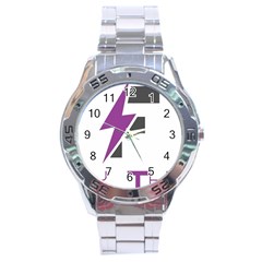 Original Logos 2017 Feb 5529 58abaecc49c40 (1) Stainless Steel Analogue Watch by FlashyThread