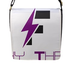 Original Logos 2017 Feb 5529 58abaecc49c40 (1) Flap Messenger Bag (l)  by FlashyThread