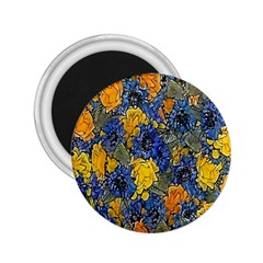 Floral Pattern Background 2 25  Magnets by Simbadda