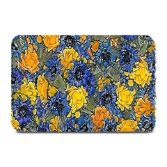 Floral Pattern Background Plate Mats by Simbadda