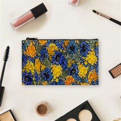 Floral Pattern Background Cosmetic Bag (small)  by Simbadda