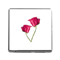 Red Roses Photo Memory Card Reader (square) by dflcprints