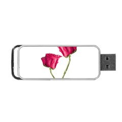 Red Roses Photo Portable Usb Flash (two Sides) by dflcprints