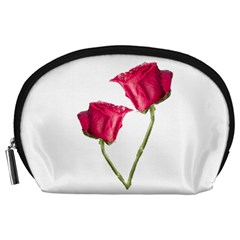 Red Roses Photo Accessory Pouches (large)  by dflcprints