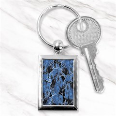 Floral Pattern Background Seamless Key Chains (rectangle)  by Simbadda