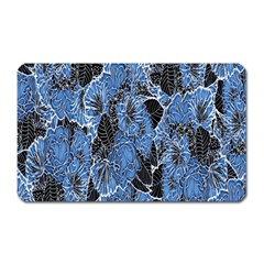 Floral Pattern Background Seamless Magnet (rectangular) by Simbadda