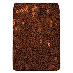 Brown Sequins Background Flap Covers (s)  by Simbadda