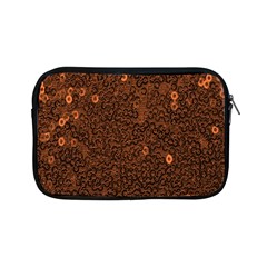 Brown Sequins Background Apple Ipad Mini Zipper Cases by Simbadda