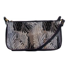 Floral Pattern Background Shoulder Clutch Bags by Simbadda