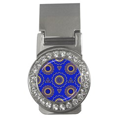 Abstract Mandala Seamless Pattern Money Clips (cz)  by Simbadda