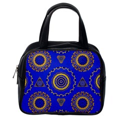 Abstract Mandala Seamless Pattern Classic Handbags (one Side)