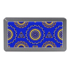 Abstract Mandala Seamless Pattern Memory Card Reader (mini) by Simbadda