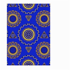 Abstract Mandala Seamless Pattern Large Garden Flag (two Sides) by Simbadda