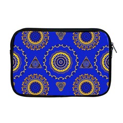 Abstract Mandala Seamless Pattern Apple Macbook Pro 17  Zipper Case by Simbadda