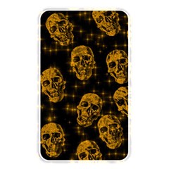 Sparkling Glitter Skulls Golden Memory Card Reader by ImpressiveMoments