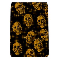 Sparkling Glitter Skulls Golden Flap Covers (s)  by ImpressiveMoments