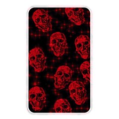 Sparkling Glitter Skulls Red Memory Card Reader by ImpressiveMoments