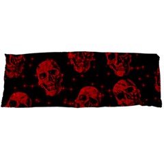 Sparkling Glitter Skulls Red Body Pillow Case Dakimakura (two Sides) by ImpressiveMoments