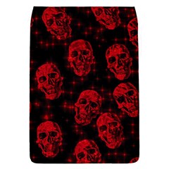 Sparkling Glitter Skulls Red Flap Covers (s)  by ImpressiveMoments