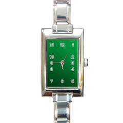 Green Beach Fractal Backdrop Background Rectangle Italian Charm Watch