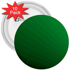 Green Beach Fractal Backdrop Background 3  Buttons (10 Pack)  by Simbadda