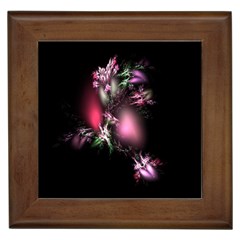 Colour Of Nature Fractal A Nice Fractal Coloured Garden Framed Tiles by Simbadda