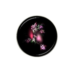 Colour Of Nature Fractal A Nice Fractal Coloured Garden Hat Clip Ball Marker (4 Pack) by Simbadda