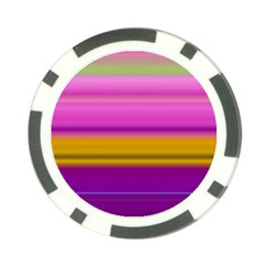 Stripes Colorful Background Colorful Pink Red Purple Green Yellow Striped Wallpaper Poker Chip Card Guard by Simbadda