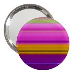 Stripes Colorful Background Colorful Pink Red Purple Green Yellow Striped Wallpaper 3  Handbag Mirrors by Simbadda