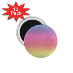 Watercolor Paper Rainbow Colors 1 75  Magnets (10 Pack)  by Simbadda