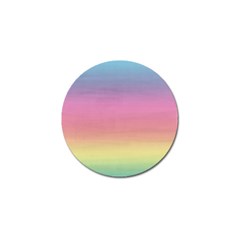 Watercolor Paper Rainbow Colors Golf Ball Marker (10 Pack) by Simbadda