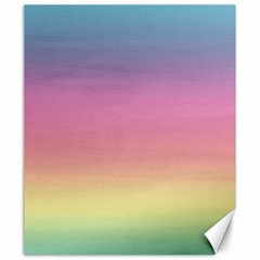 Watercolor Paper Rainbow Colors Canvas 20  X 24   by Simbadda