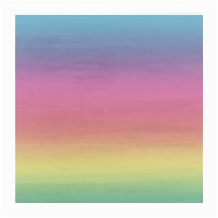 Watercolor Paper Rainbow Colors Medium Glasses Cloth (2-side) by Simbadda