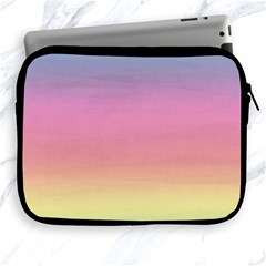 Watercolor Paper Rainbow Colors Apple Ipad 2/3/4 Zipper Cases by Simbadda