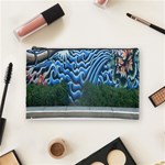 Mural Wall Located Street Georgia Usa Cosmetic Bag (Medium)  Front