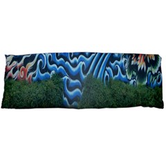 Mural Wall Located Street Georgia Usa Body Pillow Case (dakimakura) by Simbadda