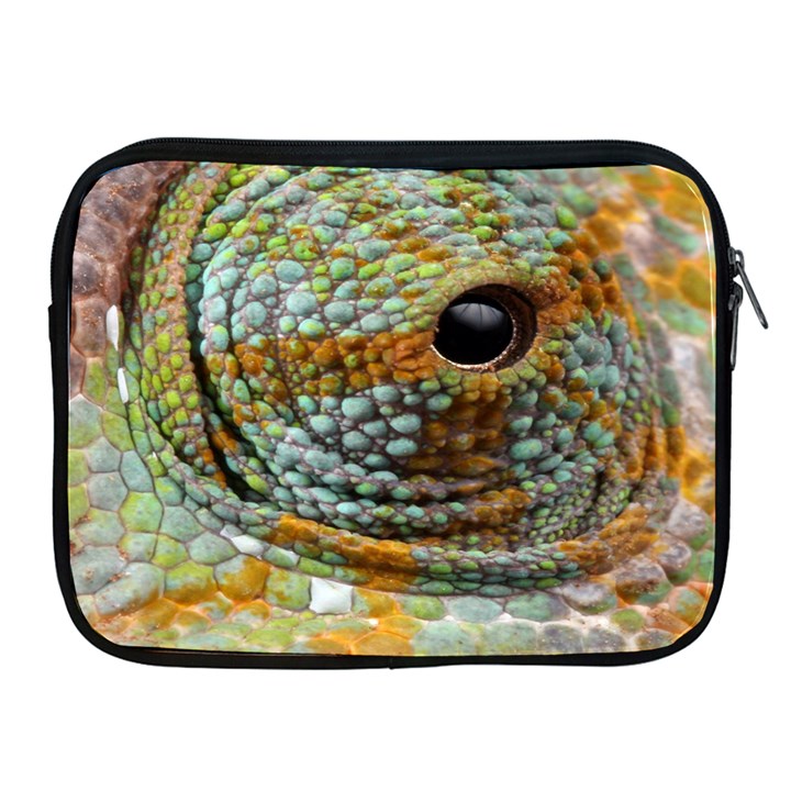 Macro Of The Eye Of A Chameleon Apple iPad 2/3/4 Zipper Cases