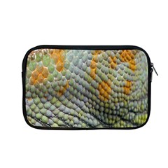 Macro Of Chameleon Skin Texture Background Apple Macbook Pro 13  Zipper Case by Simbadda