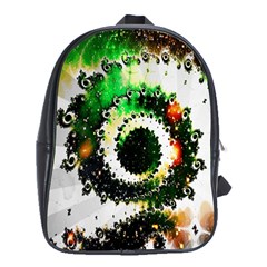 Fractal Universe Computer Graphic School Bags (xl)  by Simbadda