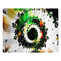 Fractal Universe Computer Graphic Double Sided Flano Blanket (large)  by Simbadda