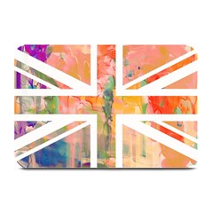 Union Jack Abstract Watercolour Painting Plate Mats by Simbadda