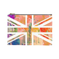 Union Jack Abstract Watercolour Painting Cosmetic Bag (large)  by Simbadda