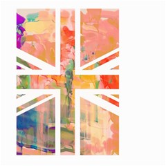 Union Jack Abstract Watercolour Painting Large Garden Flag (two Sides) by Simbadda