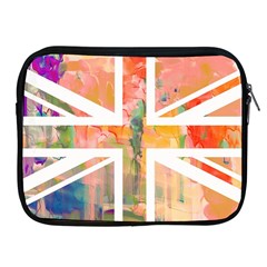 Union Jack Abstract Watercolour Painting Apple Ipad 2/3/4 Zipper Cases by Simbadda